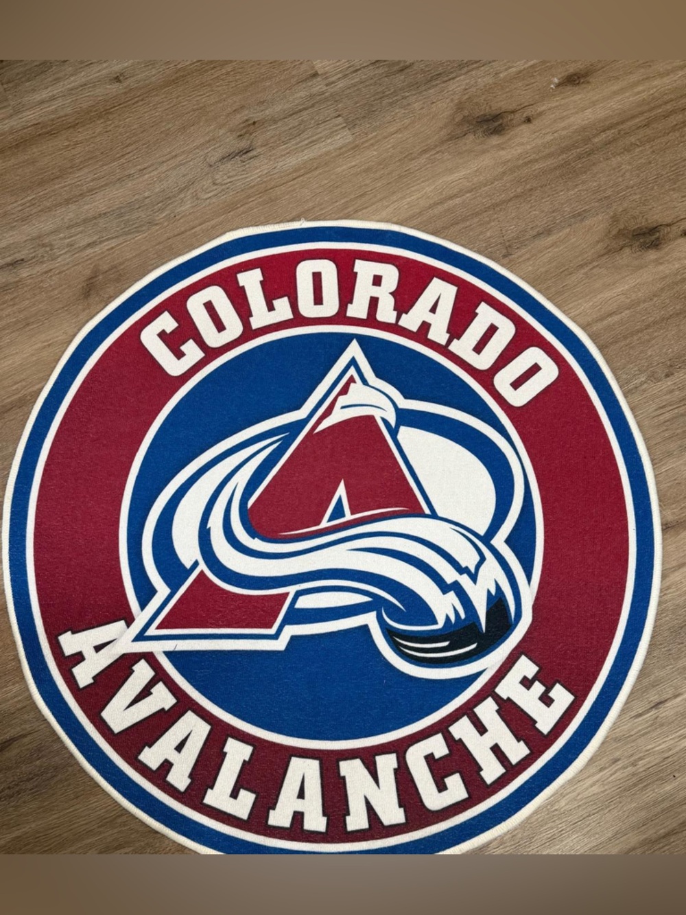 Colorado Avalanche Rug Home Decor Living Room Rug  40x40 New